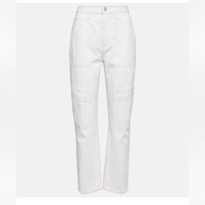Agolde cooper cargo jeans . Off white . Size 27